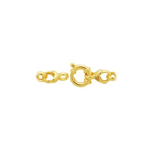 collier jasseron 6,5 mm 45 cm met groot springslot - Da Vinci Juweliers
