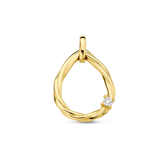 hanger diamant 0.05ct h si - Da Vinci Juweliers