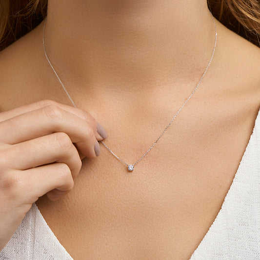 collier zirkonia 40 - 42 - 44 cm - Da Vinci Juweliers