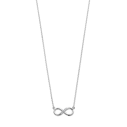 collier infinity 0.03ct h si 42 - 45 cm - Da Vinci Juweliers