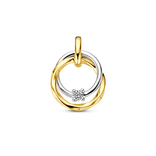 hanger diamant 0.03ct h si - Da Vinci Juweliers